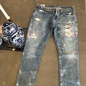 Polo Ralph Lauren, women’s painted denim…size 29.
